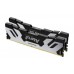 Kingston FURY Renegade Silver - DDR5 - kit - 96 GB: 2 x 48 GB - DIMM 288-pin - 6400 MT/s / PC5-51200 - CL32 - 1.4 V - unbuffered - on-die ECC