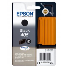 Epson 405 - 7.6 ml - preto - original - blister com RF/alarme acústico - tinteiro - para WorkForce WF-7310, 7830, 7835, 7840, WorkForce Pro WF-3820, 3825, 4820, 4825, 4830 Epson 405 - 7.6 ml - preto - original - blister com RF/alarme acústico - tinteiro - para WorkForce WF-7310, 7830, 7835, 7840, WorkForce Pro WF-3820, 3825, 4820, 4825, 4830