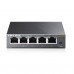 TP-LINK 5-Port Gigabit Desktop Easy Smart Switch, 5 10/100/1000Mbps RJ45 ports, MTU/Port/Tag-based VLAN, QoS, IGMP Snooping