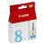 Cartucho de Tinta Canon CLI-8C Ciano, Original, para Pixma sem_imagem