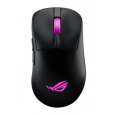 ASUS ROG Keris II Origin - Rato - ergonómico - óptico - 7 botões - sem fios, com cabo - 2.4 GHz, USB 2.0, Bluetooth 5.1 - recetor sem fios USB ROG Omni - preto