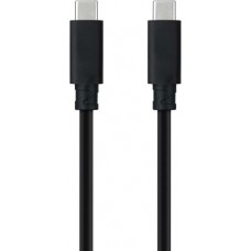 Cabo Nanocable USB 3.1 Gen2: USB-C/USB-A, 10Gbps, 5A, 4K/60Hz