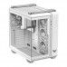 Caixa Asus TUF Gaming GT502 Horizon TG ARGB White: Midi Tower, ARGB, Branca, com 3 ventoinhas laterais
