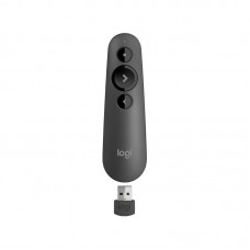 Apresentador Logitech R500s, sem fios, Bluetooth/RF, Grafite, Laser Apresentador Logitech R500s, sem fios, Bluetooth/RF, Grafite, Laser