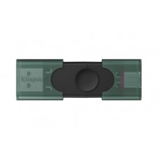 Unidade de Memória USB Kingston DataTraveler DuoG2, 256GB, USB-A e USB-C Unidade de Memória USB Kingston DataTraveler DuoG2, 256GB, USB-A e USB-C