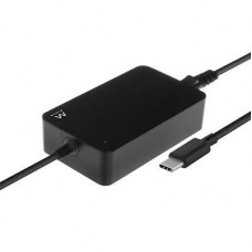 Cargador USB Ewent para Portatil - USB Tipo C - 65W - Negro
