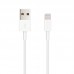 Cabo USB-A para Lightning Nanocable 2m Branco Cabo USB-A para Lightning Nanocable 2m Branco