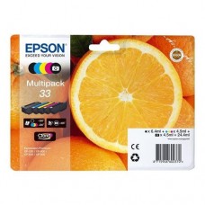 Epson Multipack 5-colours 33 Claria Premium Ink Epson Multipack 5-colours 33 Claria Premium Ink