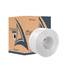 Bobine de Cabo de Rede PHASAK Cat6 F/UTP (FTP) 305m Cinza - PHR6312