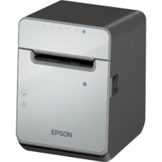 TM-L100 (101) - Impressora térmica de etiquetas, USB + Ethernet + Serial, Black, PS, EU, Liner-Free 
