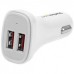 StarTech.com Dual Port USB Car Charger - 24W/4.8A White - Adaptador de energia para automóvel - 24 Watt - 4.8 A - 2 conectores de saída (USB) - branco - para P/N: USBLT1MW, USBLT1MWS, USBLT2MBR, USBLT2MW, USBLT30CMW, USBLTM1MBK, USBLTM1MWH StarTech.com Dual Port USB Car Charger - 24W/4.8A White - Adaptador de energia para automóvel - 24 Watt - 4.8 A - 2 conectores de saída (USB) - branco - para P/N: USBLT1MW, USBLT1MWS, USBLT2MBR, USBLT2MW, USBLT30CMW, USBLTM1MBK, USBLTM1MWH