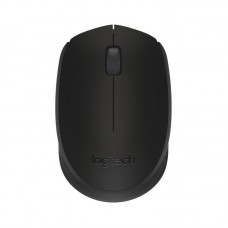 Rato Sem Fio Logitech B170: Ambidestro, 3 Botões, Preto Rato Sem Fio Logitech B170: Ambidestro, 3 Botões, Preto