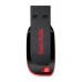 Pen USB SanDisk Cruzer Blade: 128GB, USB 2.0, Preto/Vermelho Pen USB SanDisk Cruzer Blade: 128GB, USB 2.0, Preto/Vermelho
