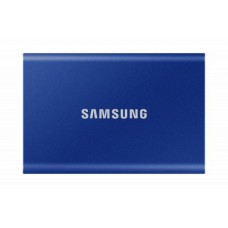 SSD Portátil Samsung T7 1TB Azul: NVMe, 1050 MB/s leitura, 1000 MB/s escrita, USB 3.2 Gen 2