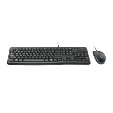 Kit Teclado e Rato Logitech Desktop MK120, Italiano, USB, Preto Kit Teclado e Rato Logitech Desktop MK120, Italiano, USB, Preto