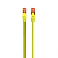 Cabo de Rede Ewent IM1011, Cat6 U/UTP, 1m, Amarelo