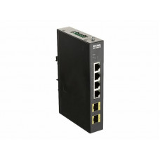 D-Link 4-port Gb Industrial Switch Incl. 2 X 100/1000m Sfp In