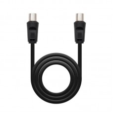 Cabo Antena TV Nanocable 75 Ohm Macho/Fêmea 1.8m, 10.26.0202 Cabo Antena TV Nanocable 75 Ohm Macho/Fêmea 1.8m, 10.26.0202