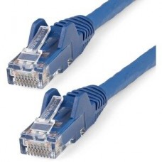 StarTech.com 5m LSZH CAT6 Ethernet Cable, 10 Gigabit Snagless RJ45 100W PoE Network Patch Cord with Strain Relief, CAT 6 10GbE UTP, Blue, Individually Tested/ETL, Low Smoke Zero Halogen - Category 6 - 24AWG (N6LPATCH5MBL) - Cabo patch - RJ-45 (M) par StarTech.com 5m LSZH CAT6 Ethernet Cable, 10 Gigabit Snagless RJ45 100W PoE Network Patch Cord with Strain Relief, CAT 6 10GbE UTP, Blue, Individually Tested/ETL, Low Smoke Zero Halogen - Category 6 - 24AWG (N6LPATCH5MBL) - Cabo patch - RJ-45 (M) par