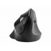 Kensington Pro Fit Ergo Vertical Wireless Mouse - rato vertical - 2.4 GHz - preto - K75501EU