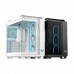 Caixa Asus TUF Gaming GT502 Horizon TG ARGB White: Midi Tower, ARGB, Branca, com 3 ventoinhas laterais