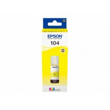Epson EcoTank 104 - amarelo - original - tanque de tinta - C13T00P440