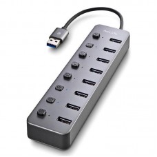 Hub USB NGS iHub8, 8x USB 3.0, Preto Hub USB NGS iHub8, 8x USB 3.0, Preto