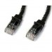 StarTech.com 3m CAT6 Ethernet Cable, 10 Gigabit Snagless RJ45 650MHz 100W PoE Patch Cord, CAT 6 10GbE UTP Network Cable w/Strain Relief, Black, Fluke Tested/Wiring is UL Certified/TIA - N6PATC3MBK StarTech.com 3m CAT6 Ethernet Cable, 10 Gigabit Snagless RJ45 650MHz 100W PoE Patch Cord, CAT 6 10GbE UTP Network Cable w/Strain Relief, Black, Fluke Tested/Wiring is UL Certified/TIA - N6PATC3MBK