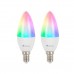 Lâmpada Smart Wi-Fi LED RGB E14 NGS Gleam 514C - Pack 2 Lâmpada Smart Wi-Fi LED RGB E14 NGS Gleam 514C - Pack 2