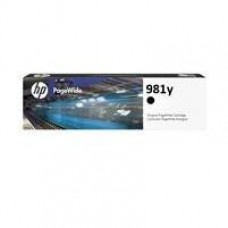 HP 981Y Extra High Yield Black Original PageWide Cartridge HP 981Y Extra High Yield Black Original PageWide Cartridge