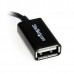 Cabo Startech UUSBOTGRA Micro USB Macho para USB 2.0 Fêmea