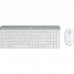 Kit Teclado e Rato Logitech MK470: Inalâmbrico, Silencioso, Branco Kit Teclado e Rato Logitech MK470: Inalâmbrico, Silencioso, Branco