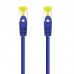 Cabo de Rede Nanocable Cat.6a SFTP - 30cm, Azul