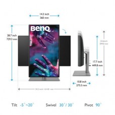 BenQ DesignVue PD2725U - Monitor LED - 27