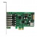 7 Pt PCI Express USB 3.0 Card - Std+LP