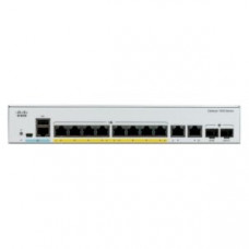 Cisco Catalyst 1000-8FP-2G-L - interruptor - 8 portas - Administrado - montável em trilho - C1000-8FP-2G-L