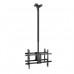 Suporte Tooq para 2 Ecrãs, 43”-86”, Aço, 100kg, Preto