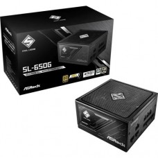 Fonte de Alimentação ASROCK SL-650G - 650W, 80 PLUS Gold, Modular