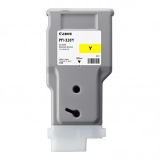 Tinteiro Canon PFI-320 Amarelo - Original - 300ml - ImagePROGRAF TM-200, TM-205, TM-300, TM-305