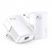 TP-LINK AV1000 Powerline Starter Kit, Broadcom, 1 Gigabit Port, 1000Mbps Powerline, HomePlug AV, New PLC Utility,Twin Pack
