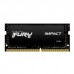Memória Kingston Fury Impact DDR4 8GB 3200MHz SO-DIMM Memória Kingston Fury Impact DDR4 8GB 3200MHz SO-DIMM