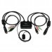 2 Port USB HDMI Cable KVM Switch