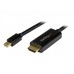 StarTech.com 6ft Mini DisplayPort to HDMI Cable - MDP2HDMM2MB