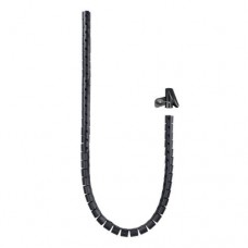Passacables Nanocable 10.36.0001-BK, Preto, 2,5 cm