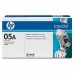 Toner HP LaserJet 05A Preto (CE505A)