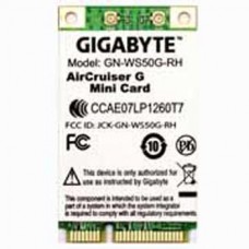 Placa de Rede Gigabyte GN-WS50GS: Mini PCI Wireless 54Mbps Placa de Rede Gigabyte GN-WS50GS: Mini PCI Wireless 54Mbps