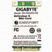 Placa de Rede Gigabyte GN-WS50GS: Mini PCI Wireless 54Mbps Placa de Rede Gigabyte GN-WS50GS: Mini PCI Wireless 54Mbps