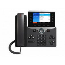 Teléfono IP Cisco 8861 - Cable - Montable en Pared, De Escritorio - Negro - 5 x Total de línea - VoIP - Identificación de llamadas - Teléfono con altavozLicencia Enhanced User Connect - 2 x Red (RJ-45) - USB - PoE Ports