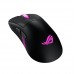 ASUS ROG Keris II Origin - Rato - ergonómico - óptico - 7 botões - sem fios, com cabo - 2.4 GHz, USB 2.0, Bluetooth 5.1 - recetor sem fios USB ROG Omni - preto