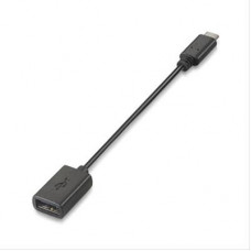 Cable Usb 2.0 3A, Tipo C Usb-C/ M-A/ H 0.15M Negro